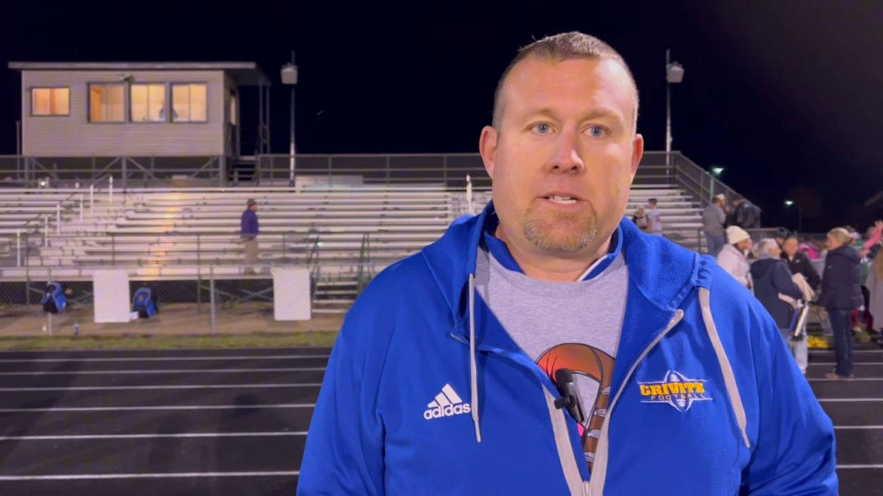 Postgame interview Crivitz Head Coach Marr Bernier Peshtigo Times