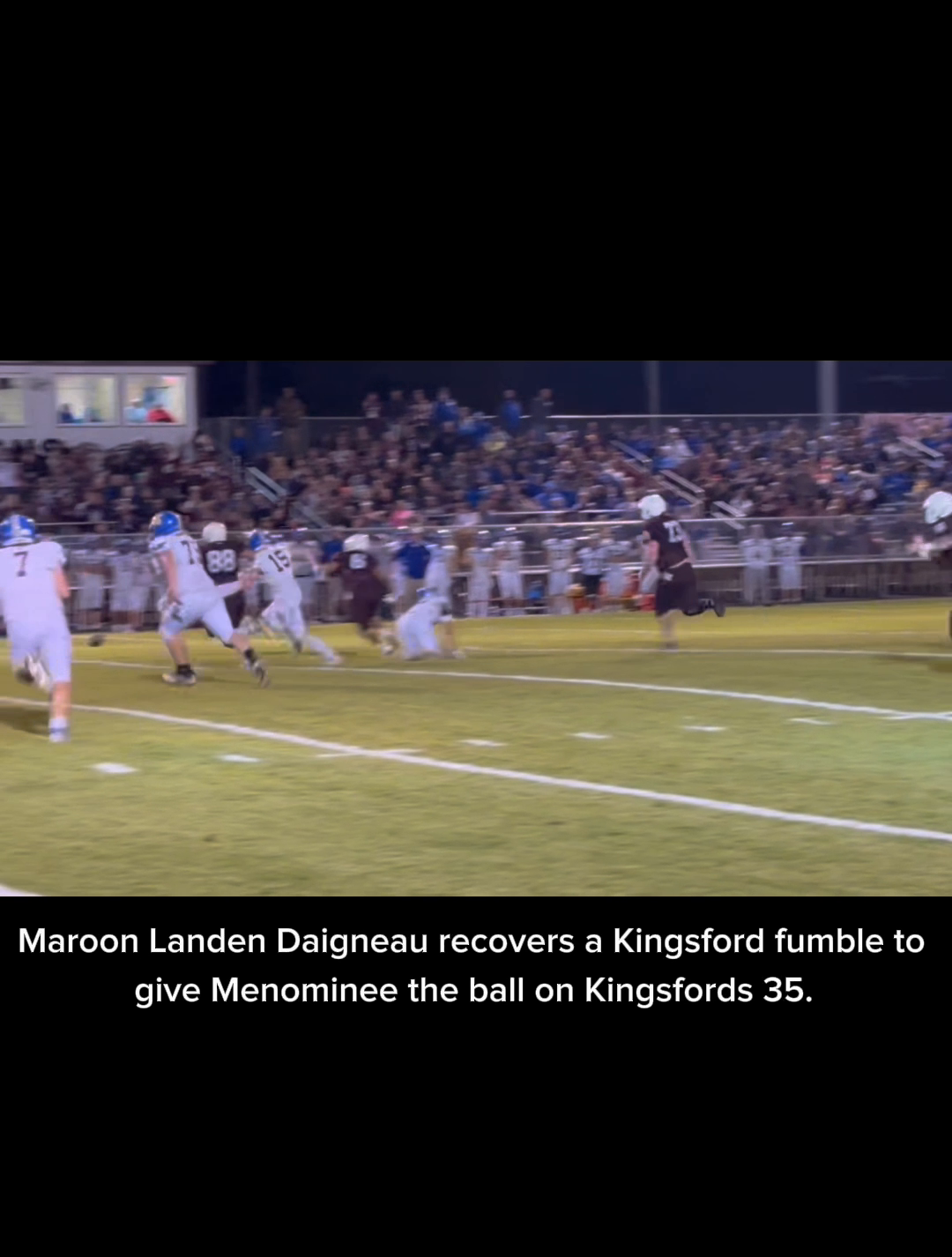 Menominee lose close battle to Kingsford Peshtigo Times