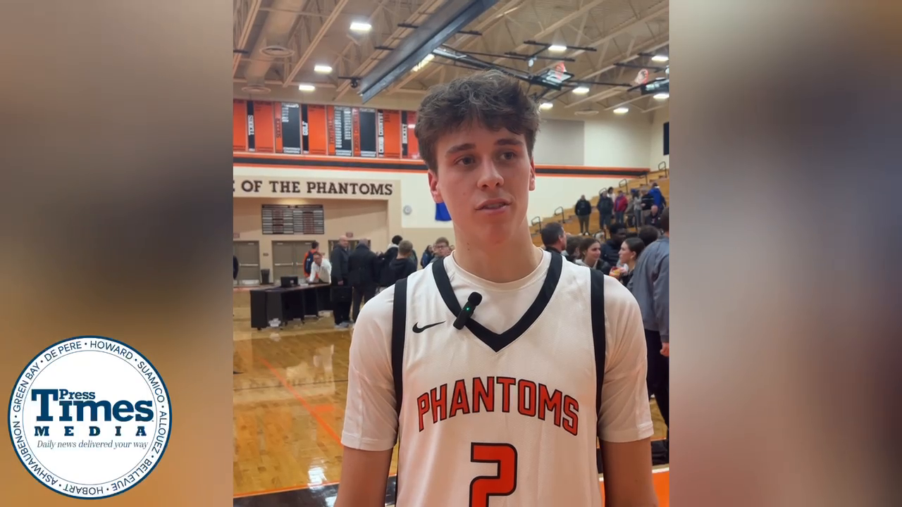 Post-game interview: Phantom's Carson Samson - Press Times
