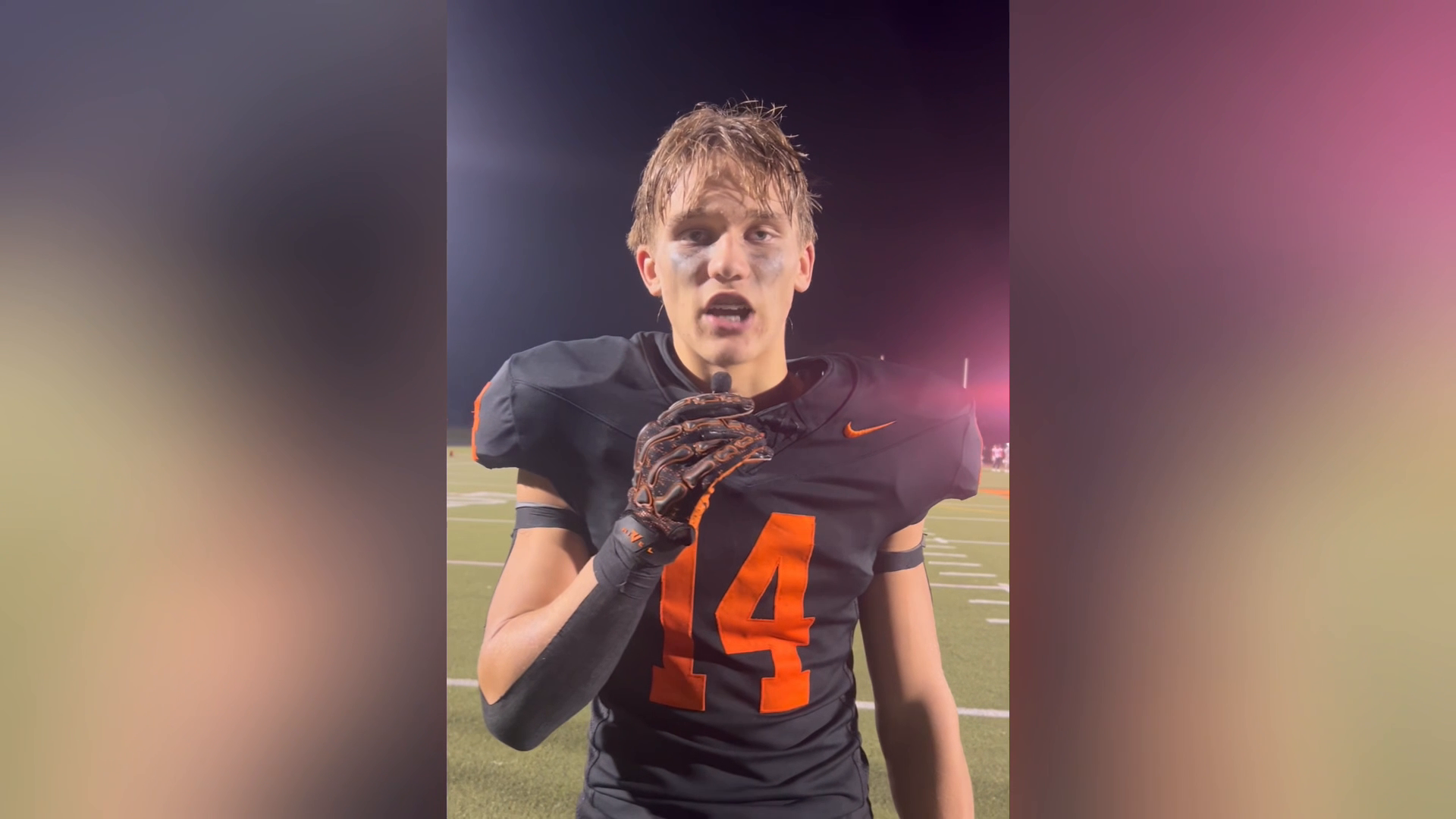 Post-game interview: West De Pere junior defensive back Garrett Abts ...